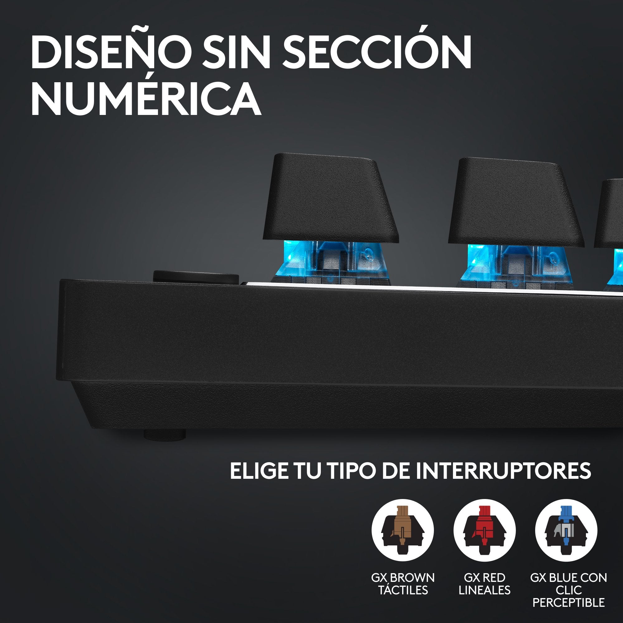 EAN 5099206113398 - Logitech G 920-012129 teclado Juego RF Wireless + Bluetooth QWERTY Español Negro imagen 8