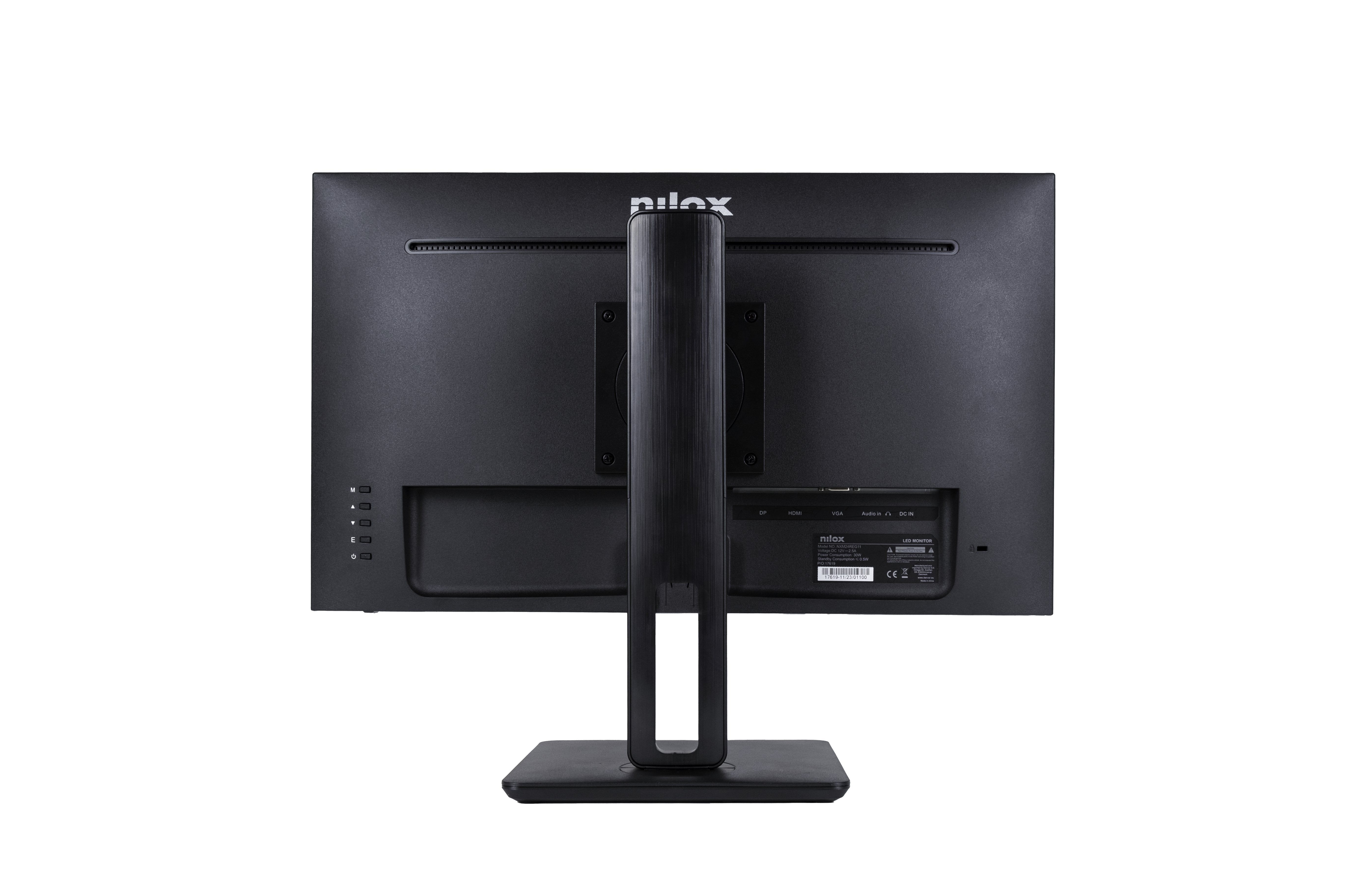 EAN 8431775035362 - Nilox MONITOR 24" NXM24REG11 LED IPS FHD 5MS REGULABLE HDMI DP VGA MMDIA pantalla para PC 61 cm (24") 192 imagen 5