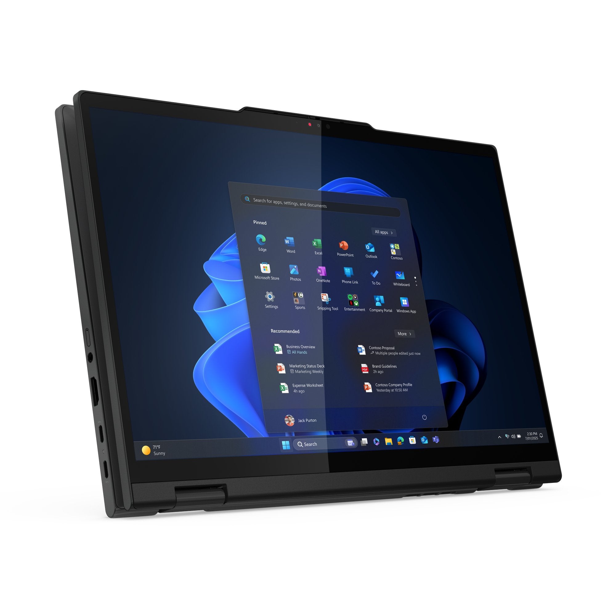 EAN 0199271675502 - Lenovo ThinkPad T14s 2-in-1 Gen 1 Intel Core Ultra 7 255U Híbrido (2-en-1) 35,6 cm (14") Pantalla táctil imagen 9