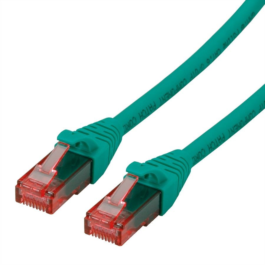 Roline Cable De Red Cat.6 Utp, Component Level, Lsoh, Grn, 3 M
