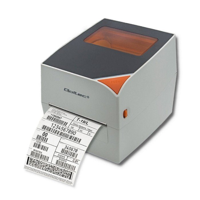 EAN 5901878502458 - Qoltec 50245 impresora de etiquetas Línea térmica 203 x 203 DPI 127 mm/s Alámbrico imagen 1