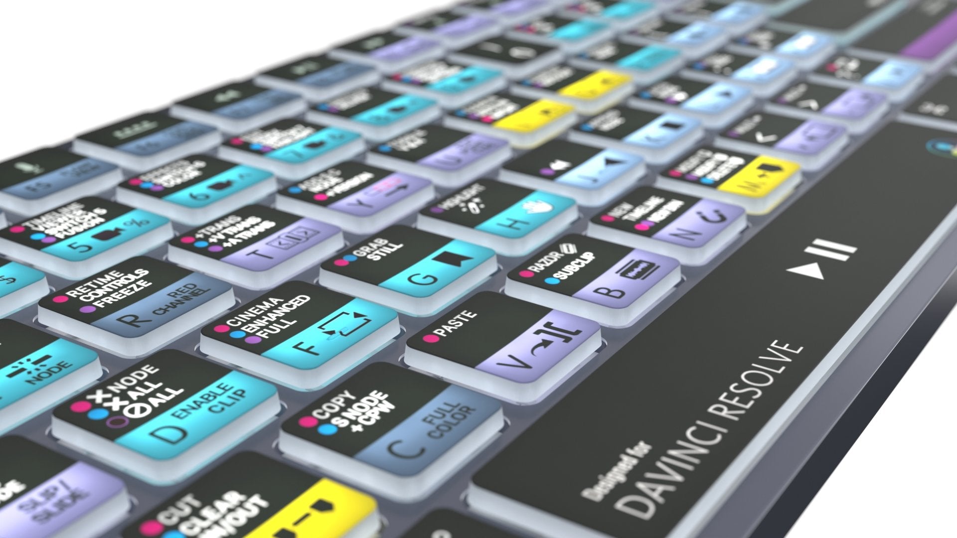 Logickeyboard Davinci Resolve 18 Titan Uk (Mac)