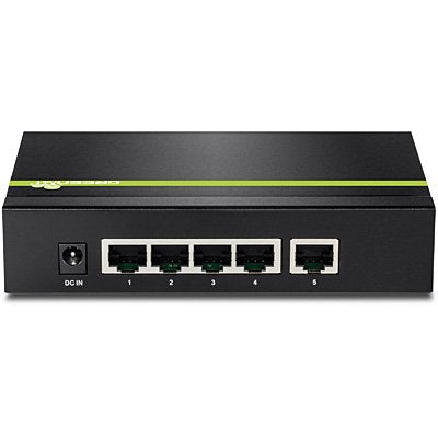 EAN 0710931160413 - Trendnet TPE-S50 switch No administrado L2 Fast Ethernet (10/100) Energía sobre Ethernet (PoE) Negro imagen 3