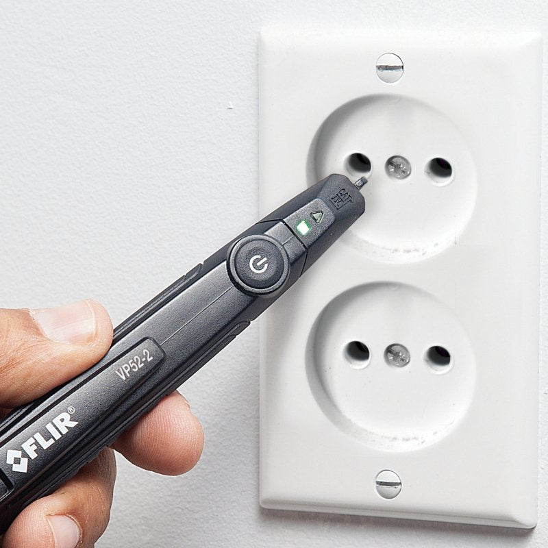 EAN 0793950412527 - FLIR VP52-2 Tester di tensione senza contatto CAT IV 1000 V LED, Vibrazione, Acustico Bolsillo Negro imagen 6