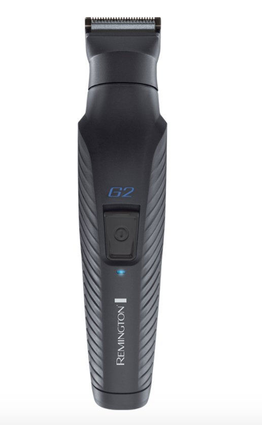 Remington Recortadora De Barba Y Cortapelos G2 Graphite Series - Barbero Y Máquina De Cortar Pelo Inalámbrico, Revestimiento De Grafito, 5 Accesorios, 40 Min Autonomía, Indicador Led Carga - Pg2000