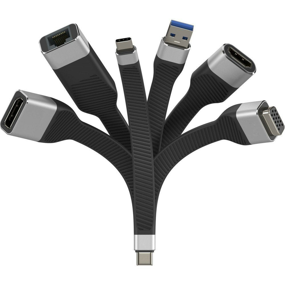 Techly Icoc-Usbc-Vga Adaptador De Cable De Vídeo 0,12 M Usb Tipo C Vga (D-Sub)