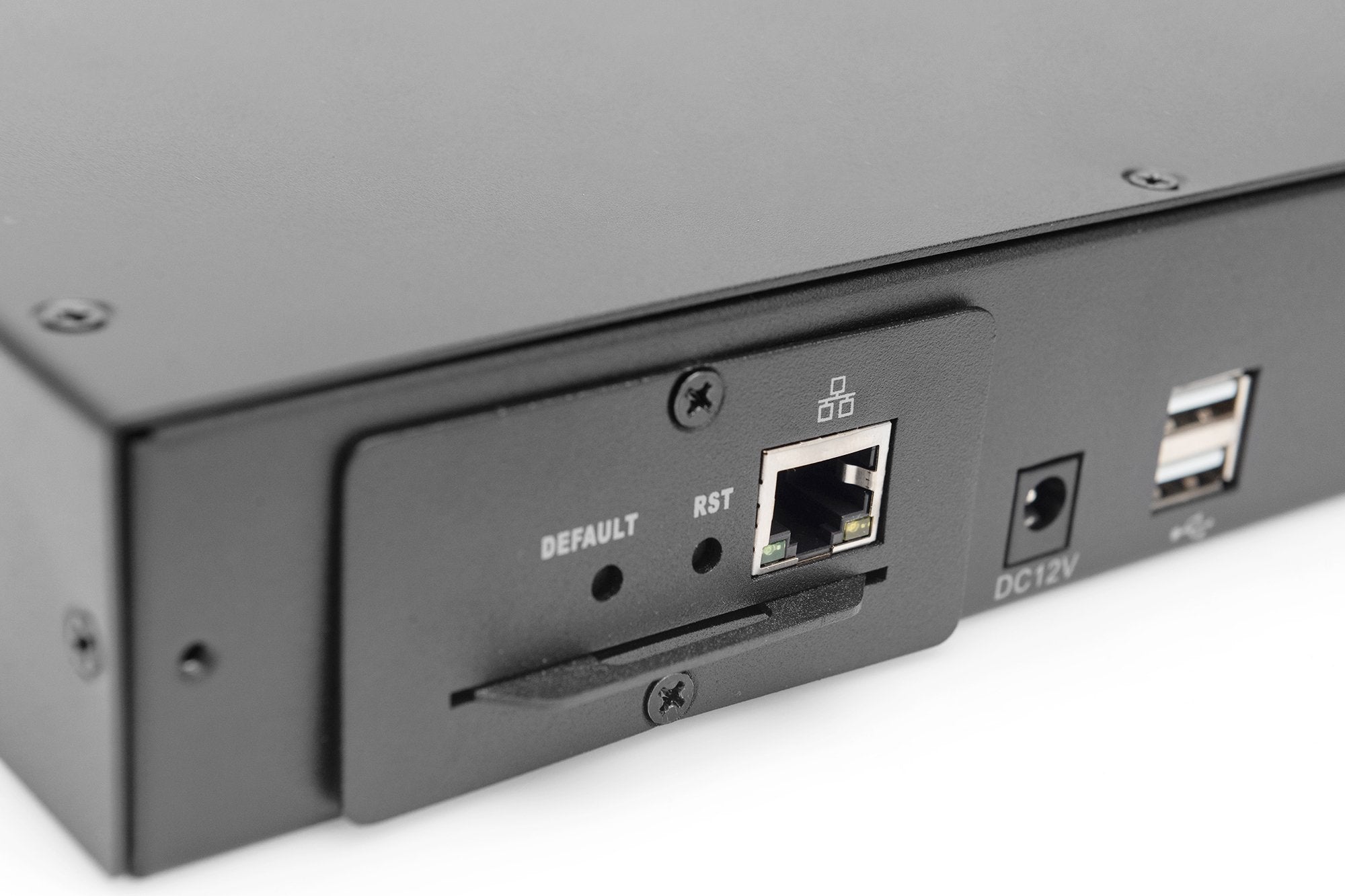 EAN 4016032447610 - Digitus DS-72214 interruptor KVM Montaje en rack Negro imagen 2