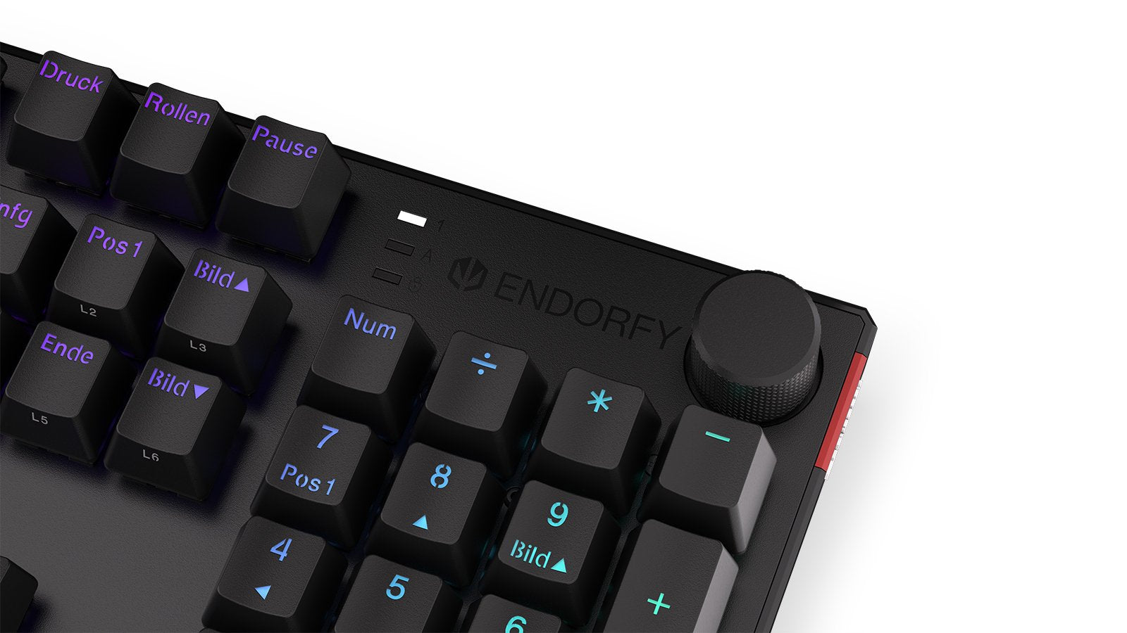 EAN 5903018666778 - ENDORFY Thock teclado Juego USB QWERTZ Alemán Negro imagen 9