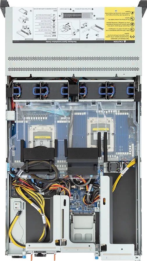 EAN 4719331855789 - GIGABYTE R283-ZF1-AAL1 LGA 6096 Bastidor (2U) Negro, Acero imagen 3