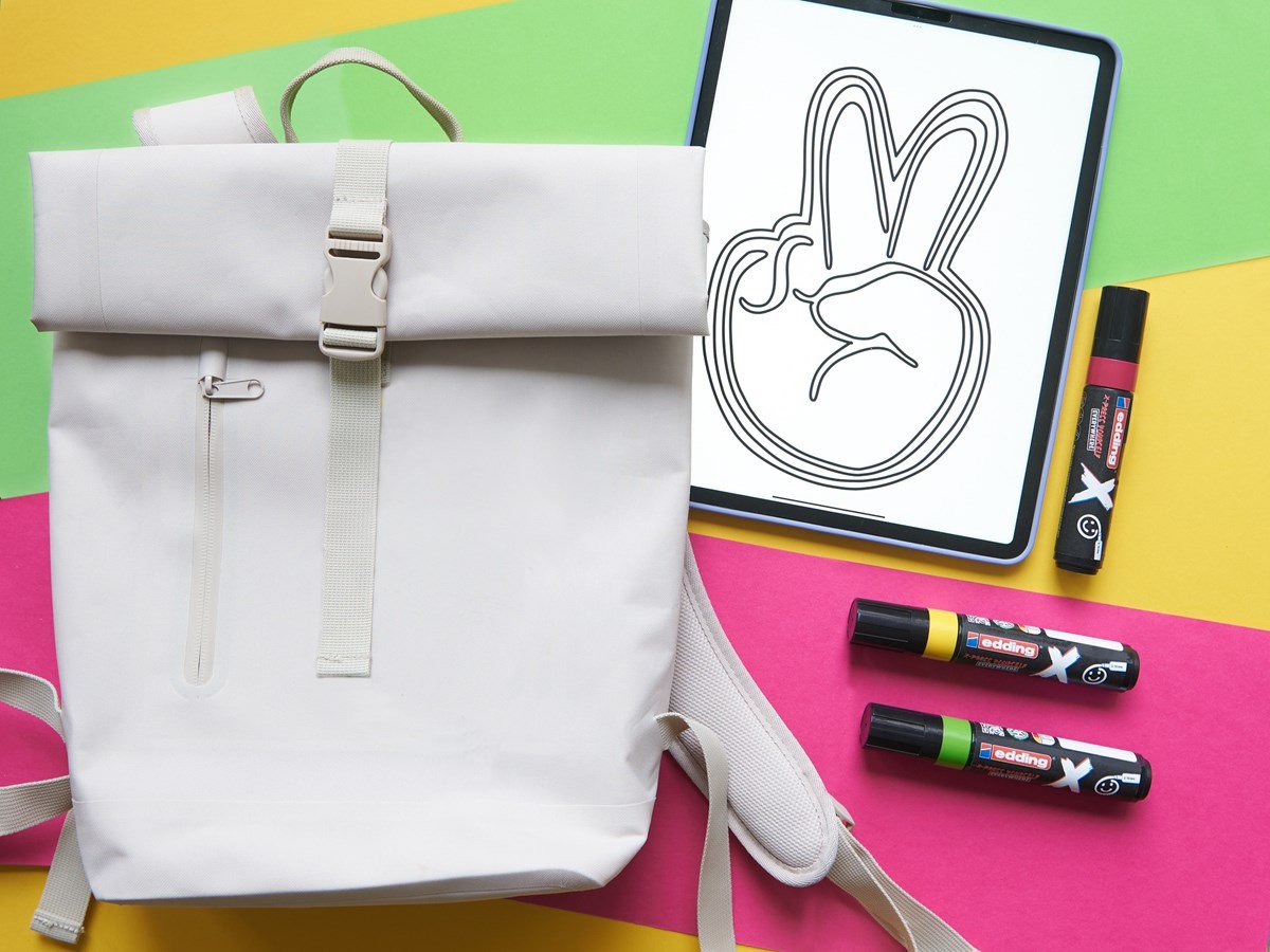 Edding X 6900 Caramelo Pack De 3 Rotuladores Multisuperficie Permanentes De Tinta Opaca - Punta Biselada Con Trazo