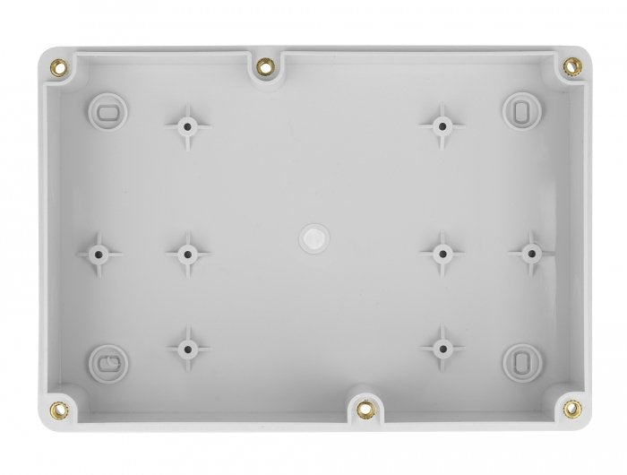 Delock Carcasa De Instalación Con Entradas De Cable 180 X 125 X 57 Mm Gris