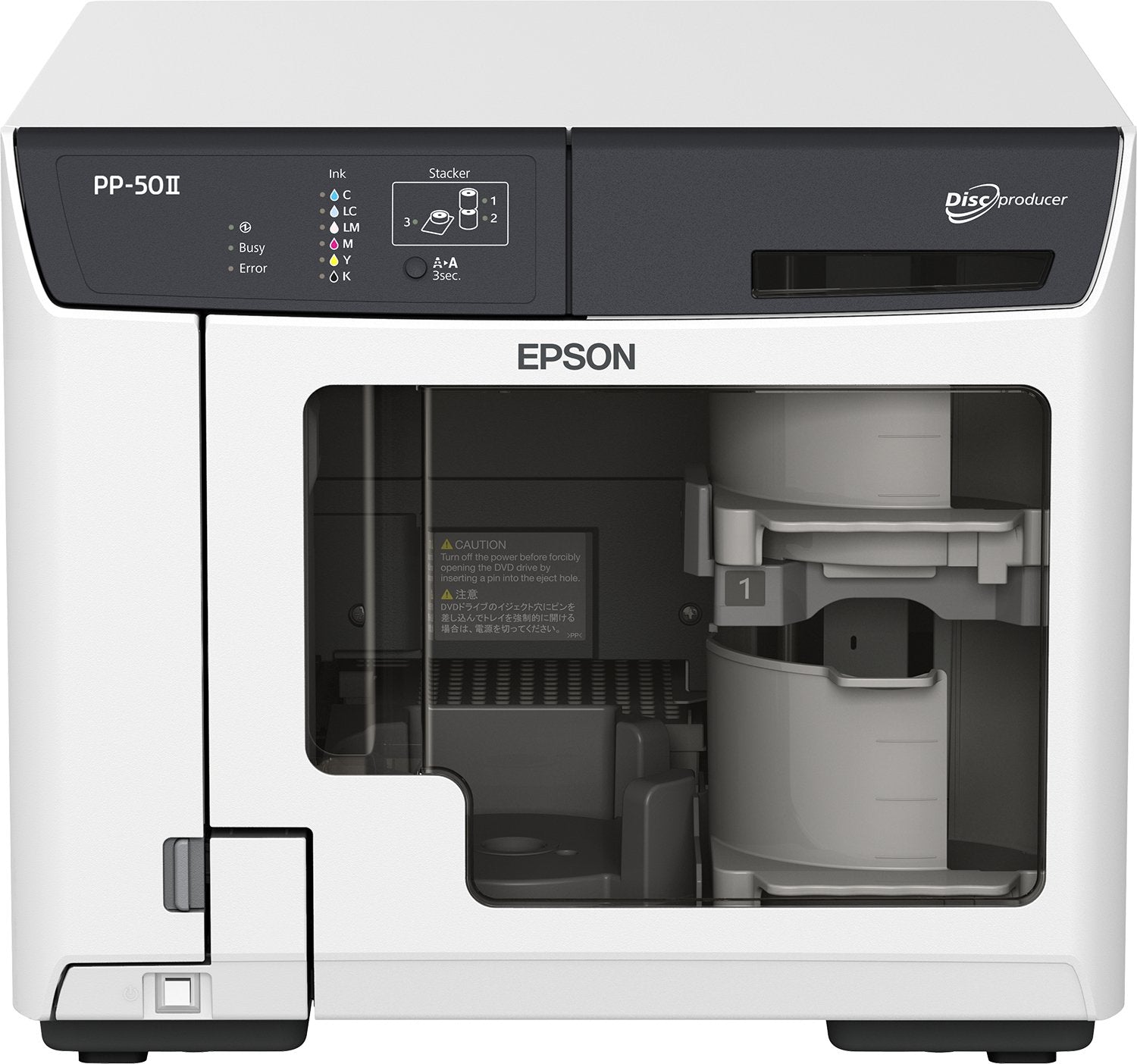 Epson Discproducer Pp-50ii 50 Disks Cd Dvd Bd Singleink Usb