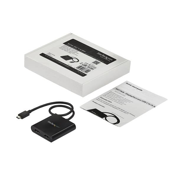EAN 0065030866491 - StarTech.com MSTCDP122HD Adaptador gráfico USB 3840 x 2160 Pixeles Negro imagen 6
