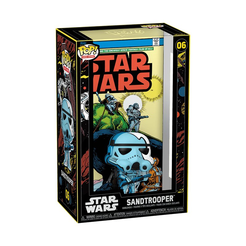 EAN 0889698809566 - FUNKO POP! Comic Covers Star Wars (1977) #31 - Sandtrooper imagen 2