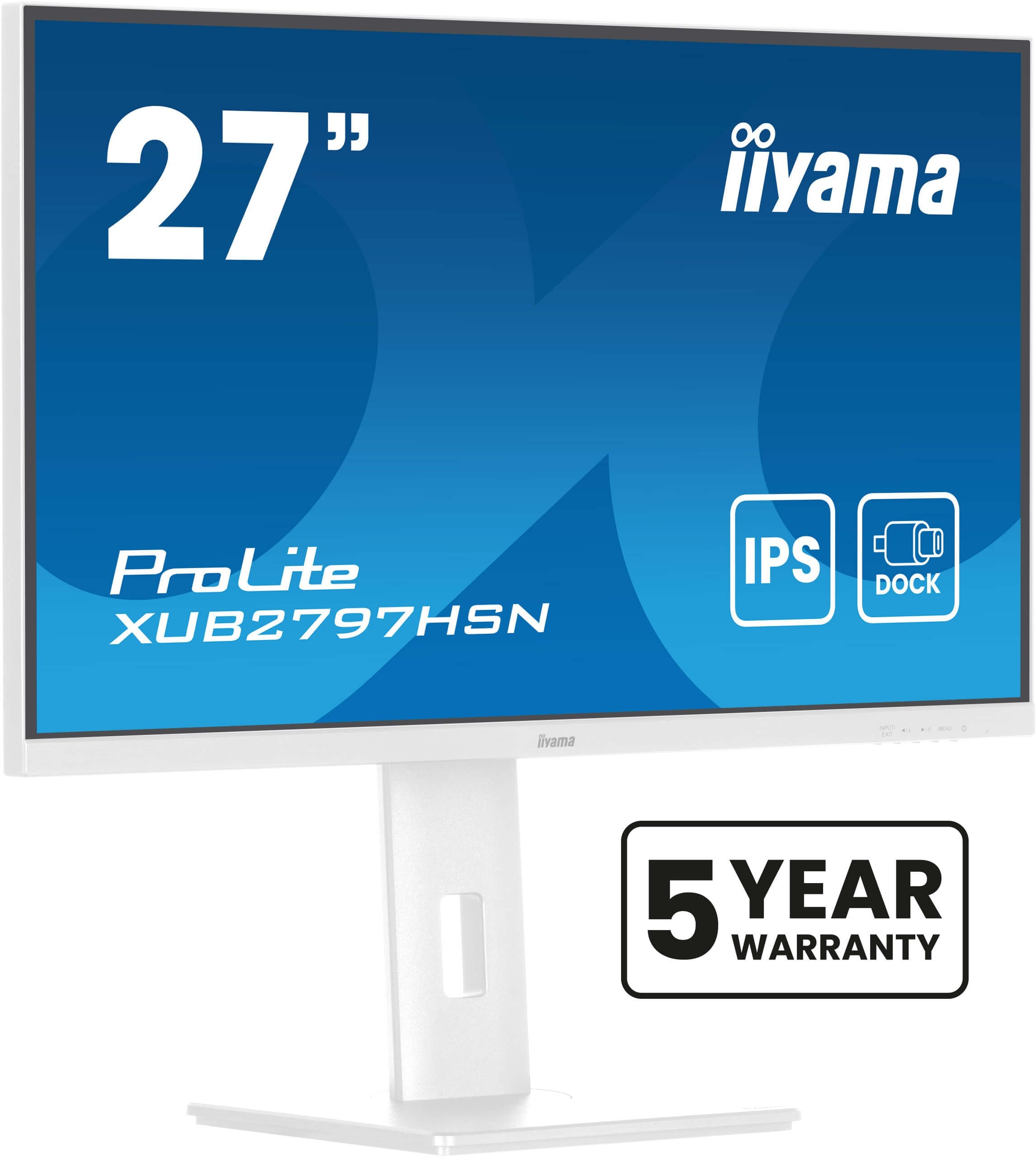 EAN 4948570124992 - iiyama ProLite XUB2797HSN-W2 pantalla para PC 68,6 cm (27") 1920 x 1080 Pixeles Full HD LED Blanco imagen 1