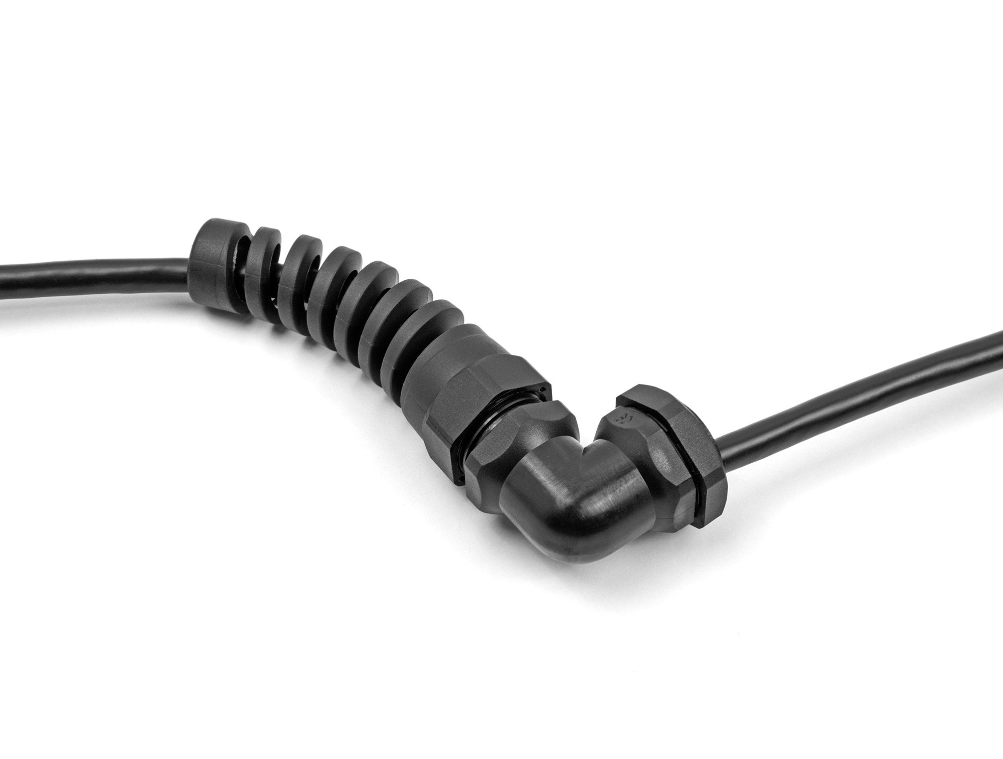 Delock 60499 Prensaestopas Con Alivio De Tensión Ángulo De 90 ° Pg7 Negro