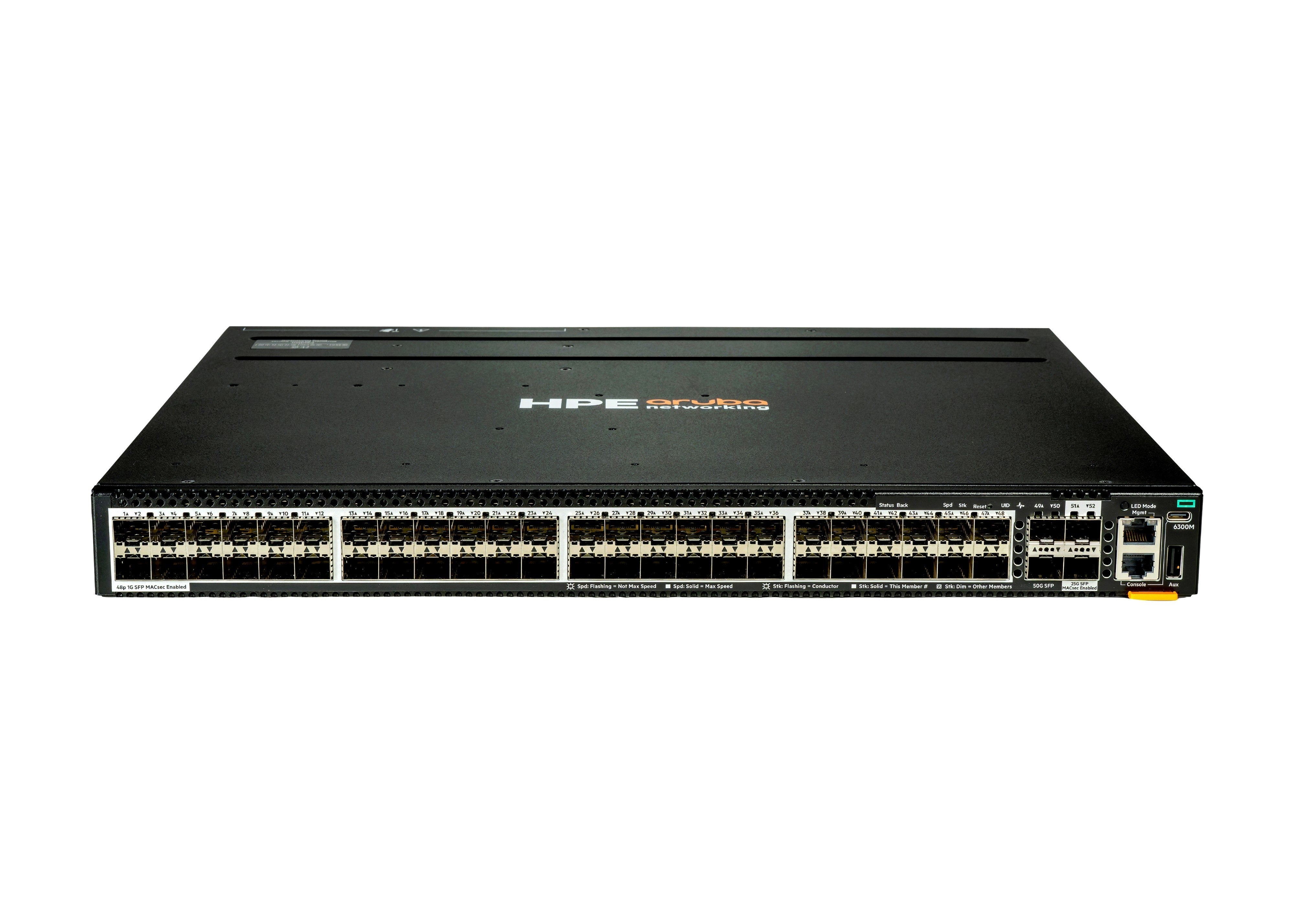 Hpe Aruba Networking Cx 6300m 48p Sfp 1g 2p Sfp56 50g 2p Sfp28 25g Macsec Switch