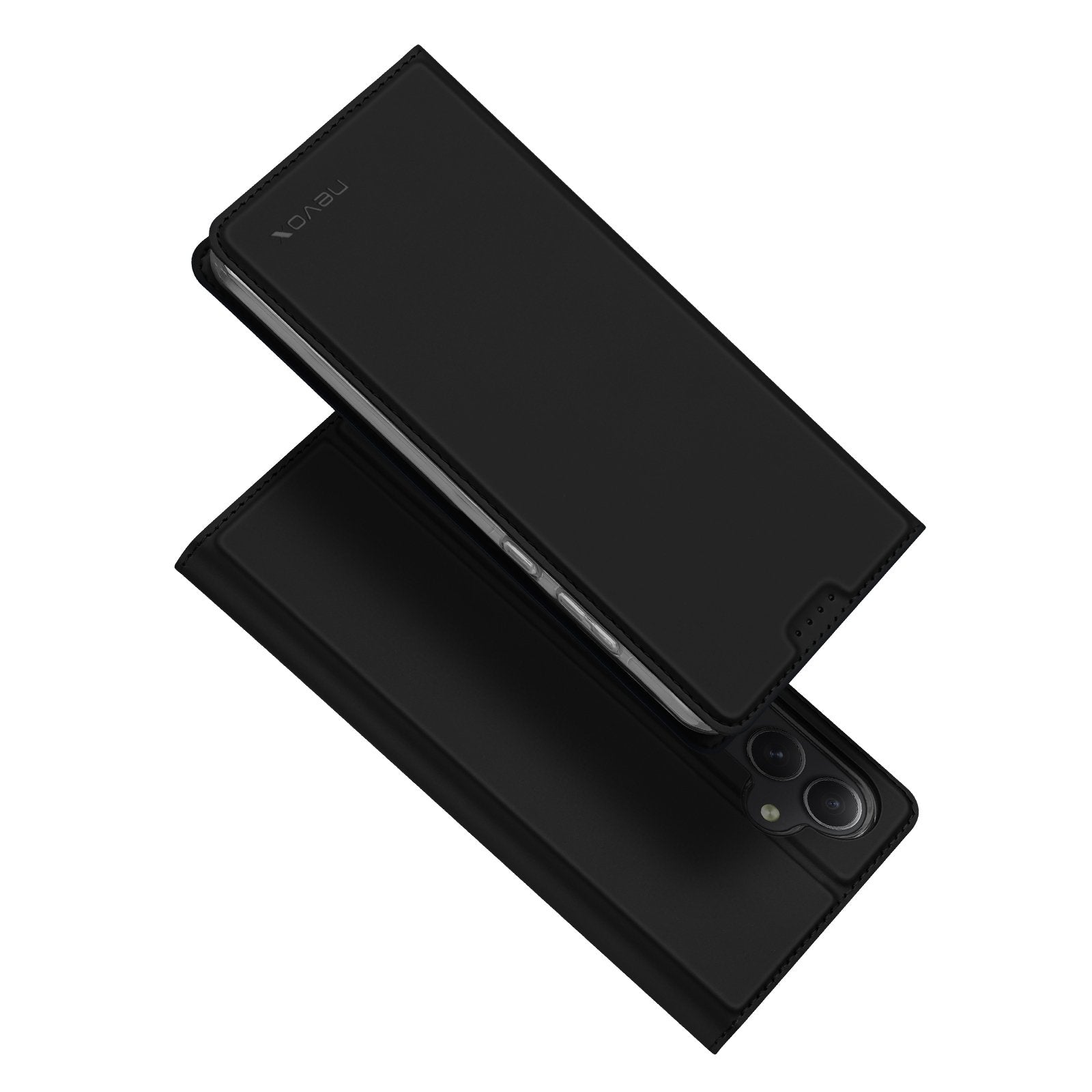 EAN 4250686413403 - nevox 2340 funda para teléfono móvil 16,8 cm (6.6") Folio Negro imagen 4