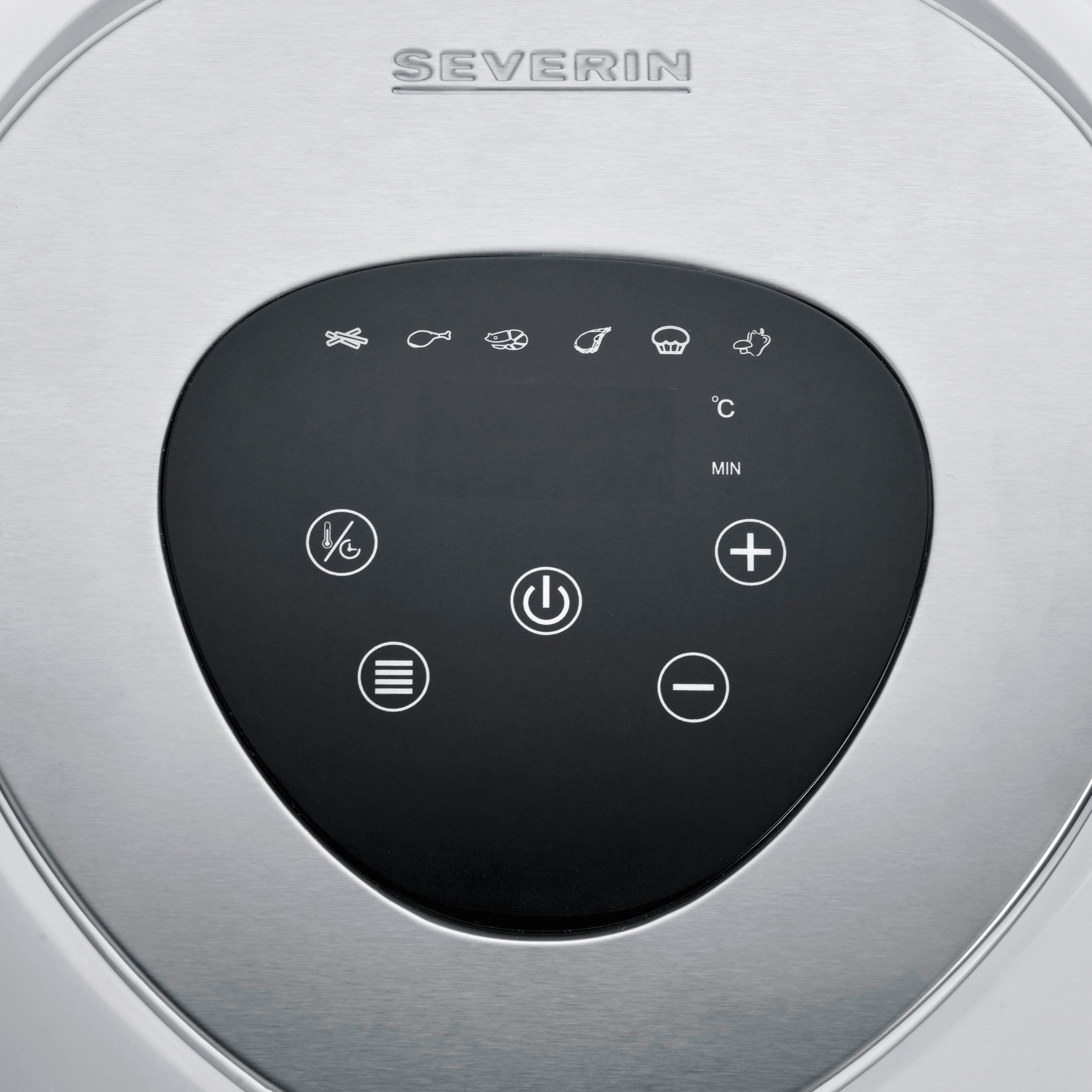 EAN 4008146043499 - Severin FR 2440 freidora Sencillo 3,2 L Independiente 1500 W Freidora de aire caliente Blanco imagen 4