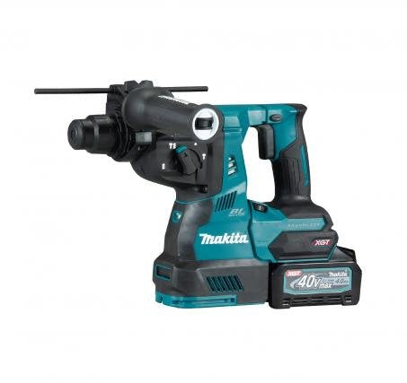 Makita Martillo Combinado A Batería Hr003gz Xgt, 40 Voltios, Martillo Perforador Hr003gz