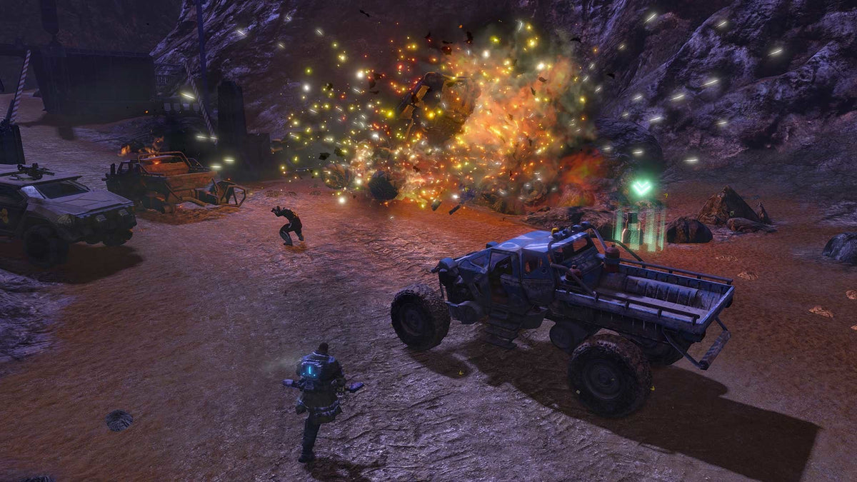 Juego Red Faction Guerrilla Re-Mars-Tered Playstation 4