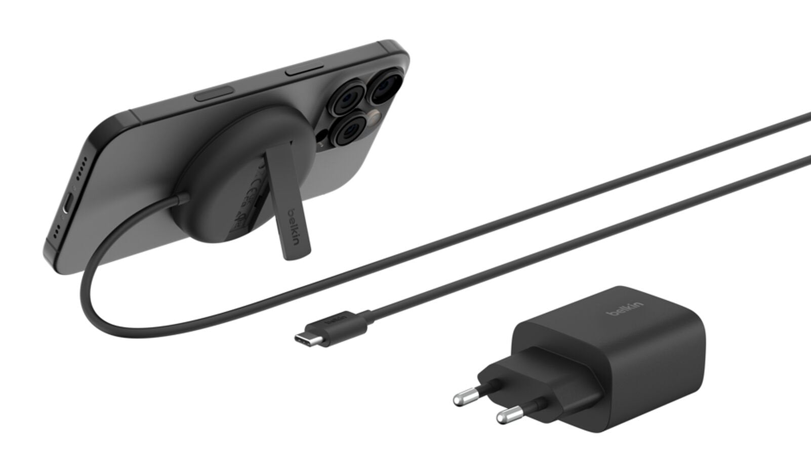 Belkin Boost Charge Pro Qi2 15w Mag.Ladeg.Netzteil Sw.Wia011kqbk
