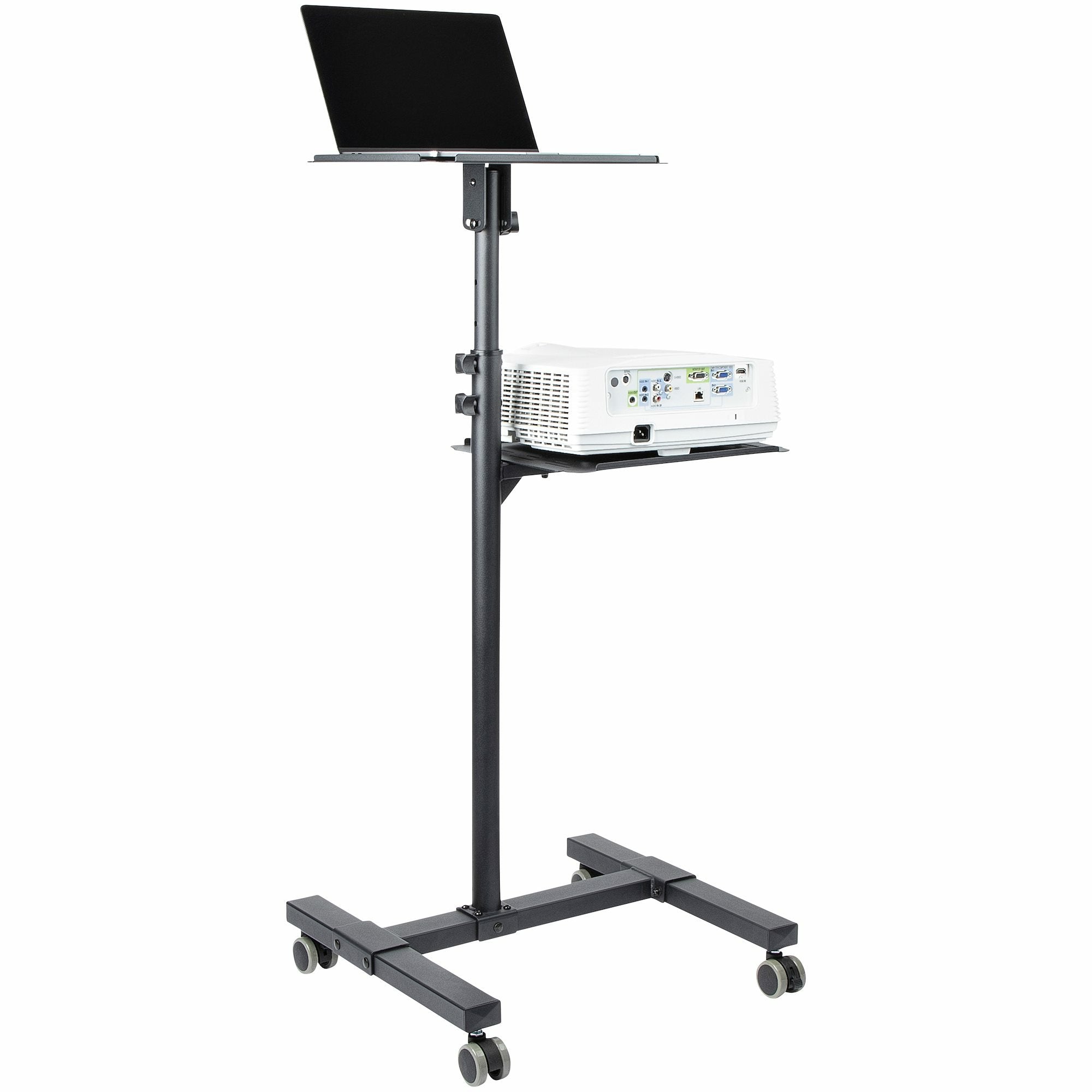 EAN 0065030889964 - StarTech.com ADJPROJCART mueble y soporte para dispositivo multimedia Negro Carro para administración de imagen 4