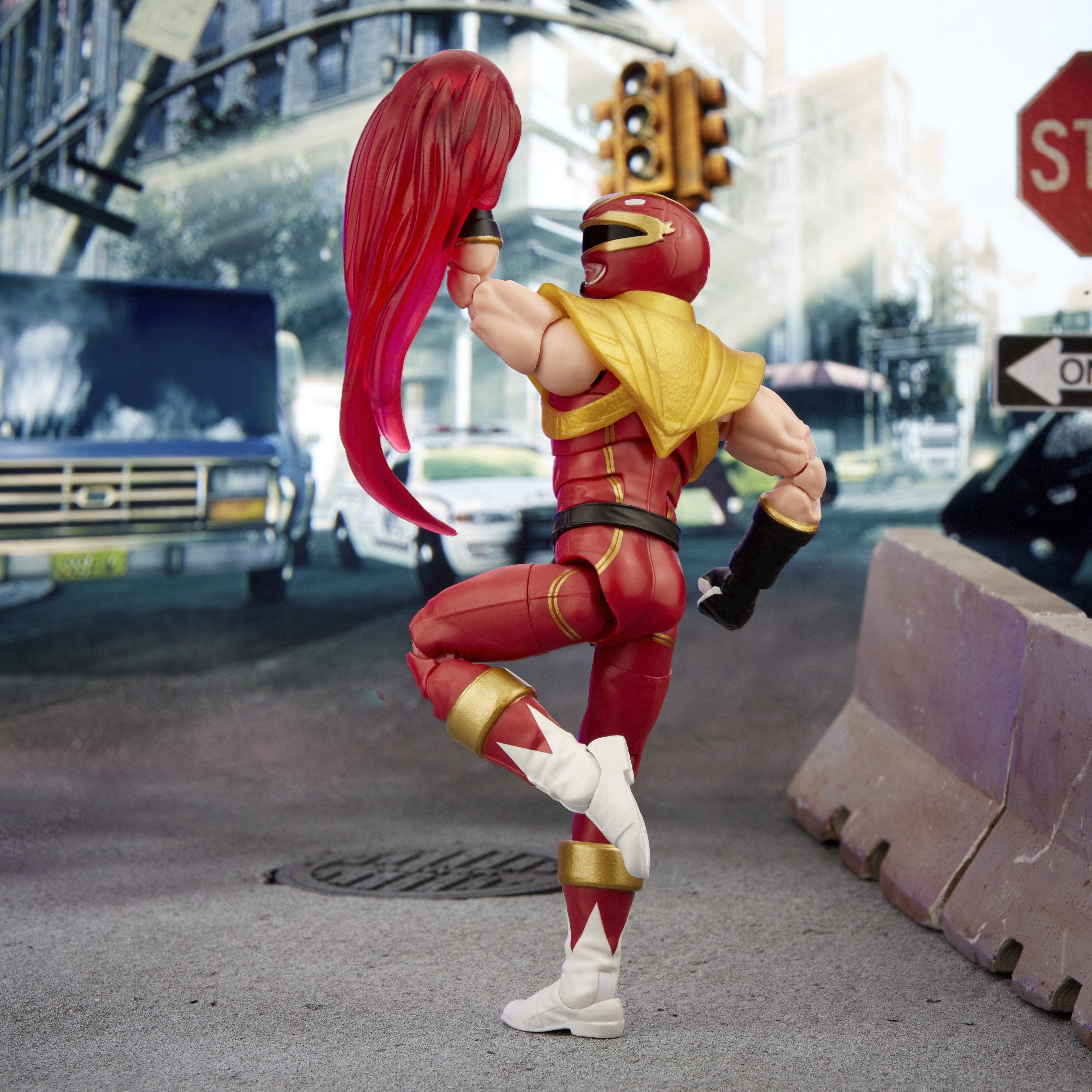 Figura Ranger Morphed Ken Soaring Falcon Fig 15 Cm Pwr Lightning Collection F61205l0