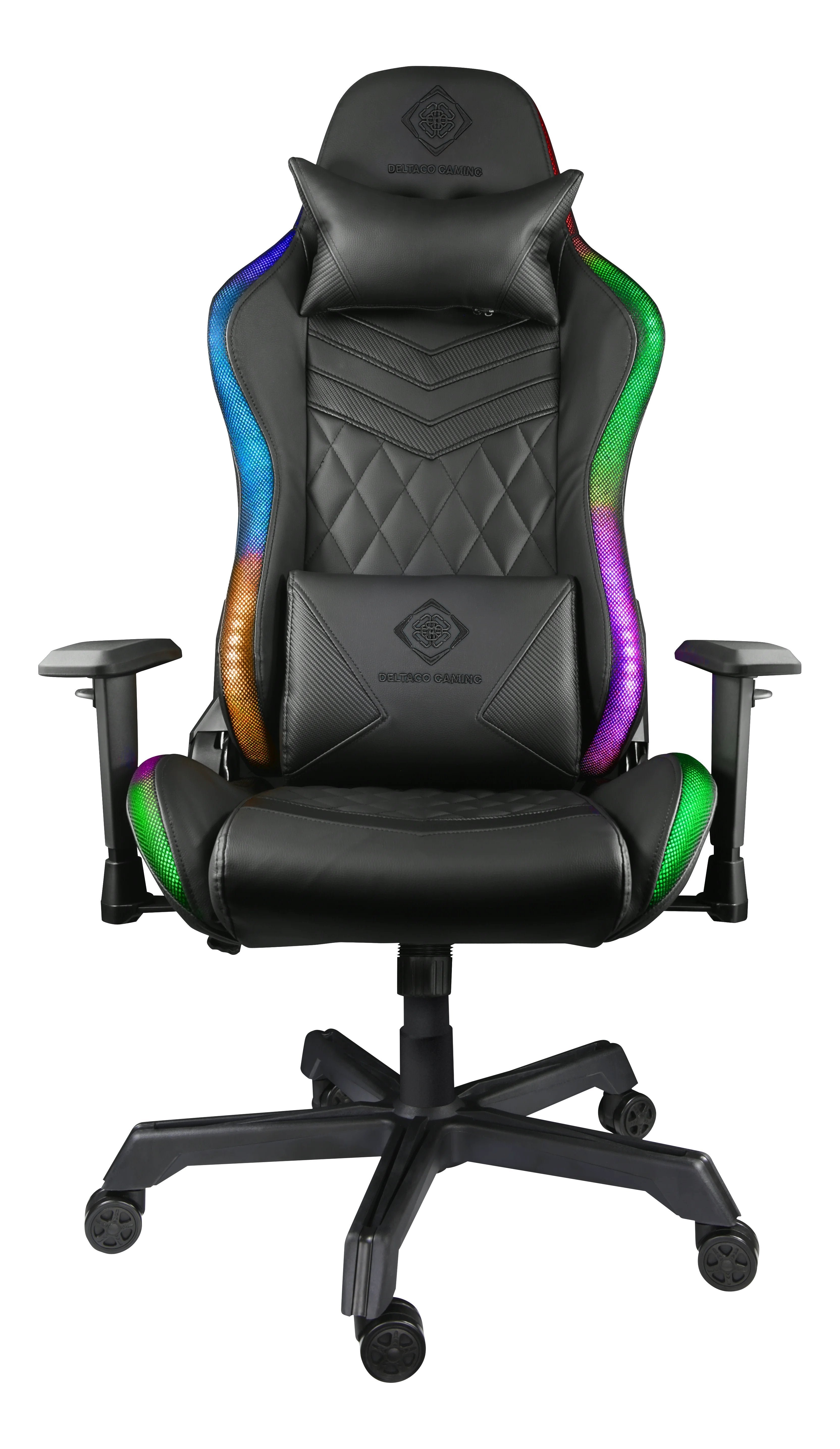 Deltaco Gaming Silla De Gaming Rgb Pch90 Silla Gamer Con Reposabrazos