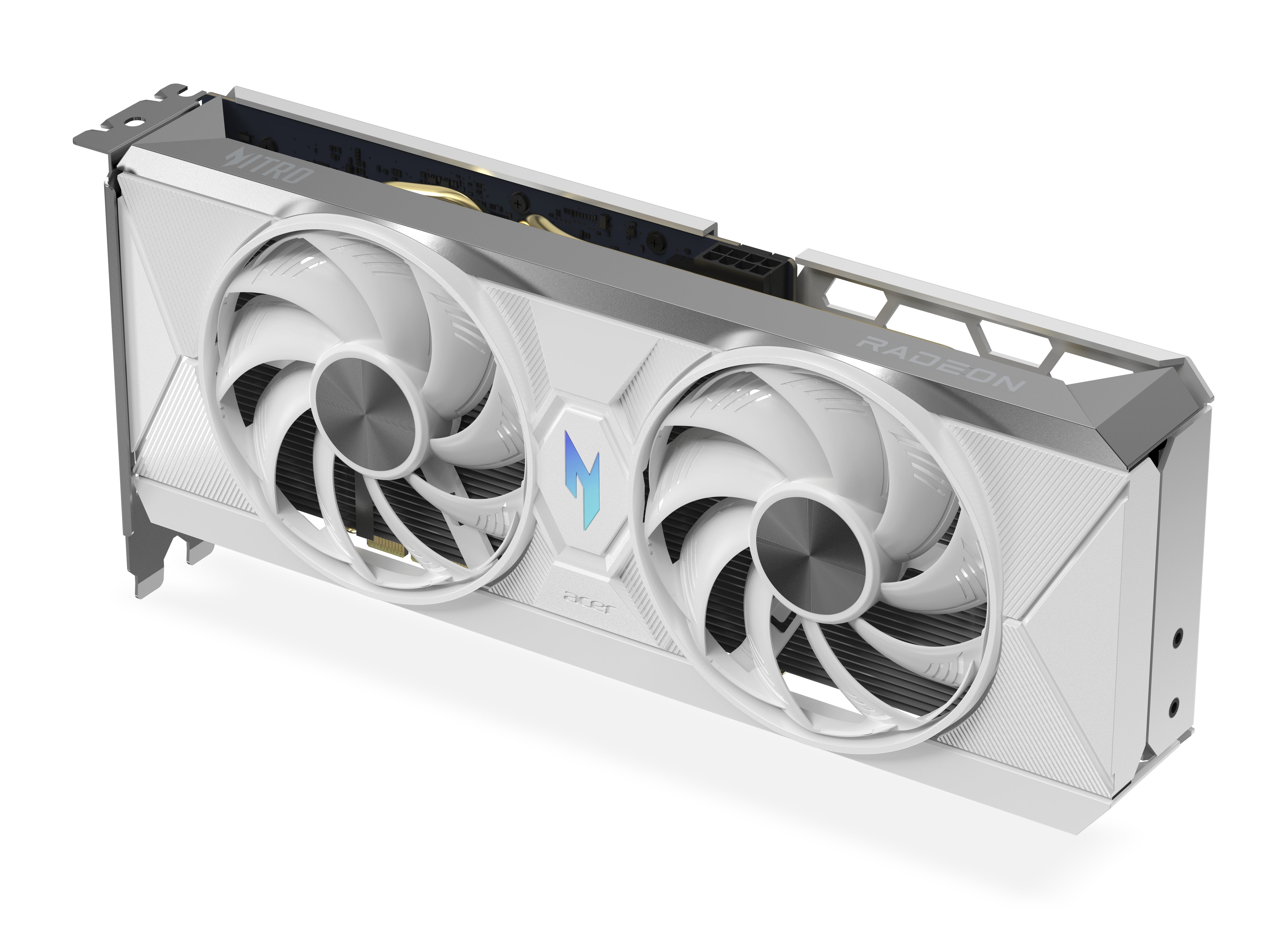 Acer Nitro Amd Rx9060 Xt Oc 16gb Blanco