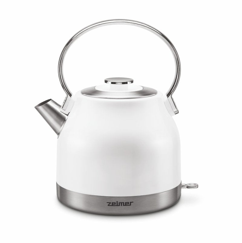 Tetera Zelmer Zck7940 Eléctrica 1,5 L 2200 W Acero Inoxidable, Blanco