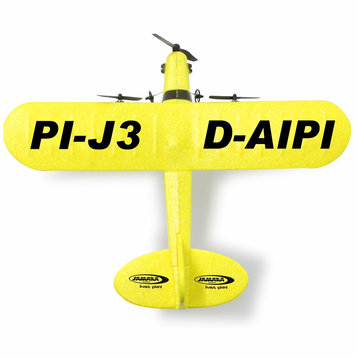 Jamara Piper J3-Cub Modelo Controlado Por Radio Avión Motor Eléctrico