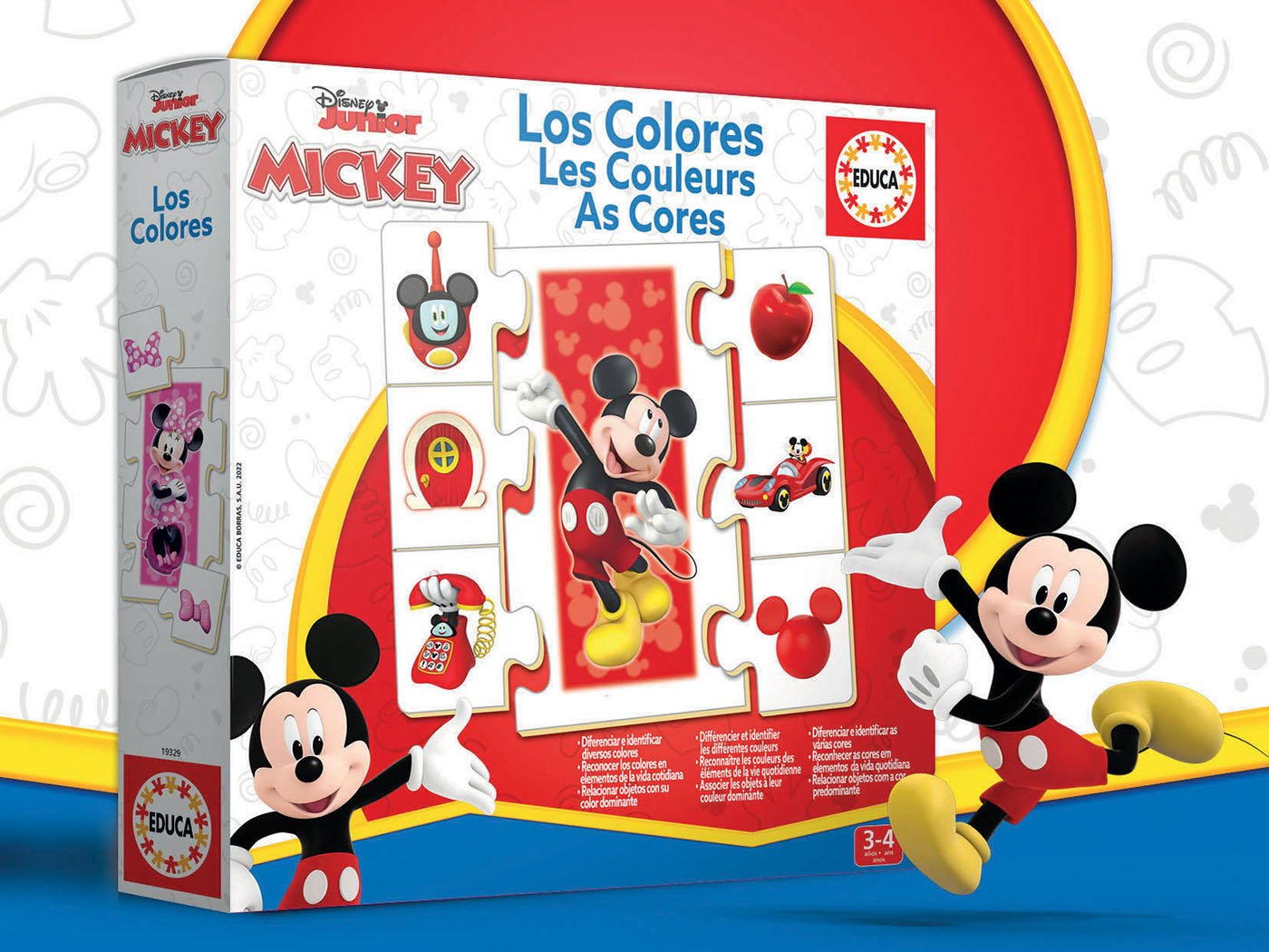 Juego De Colores Mickey - Disney