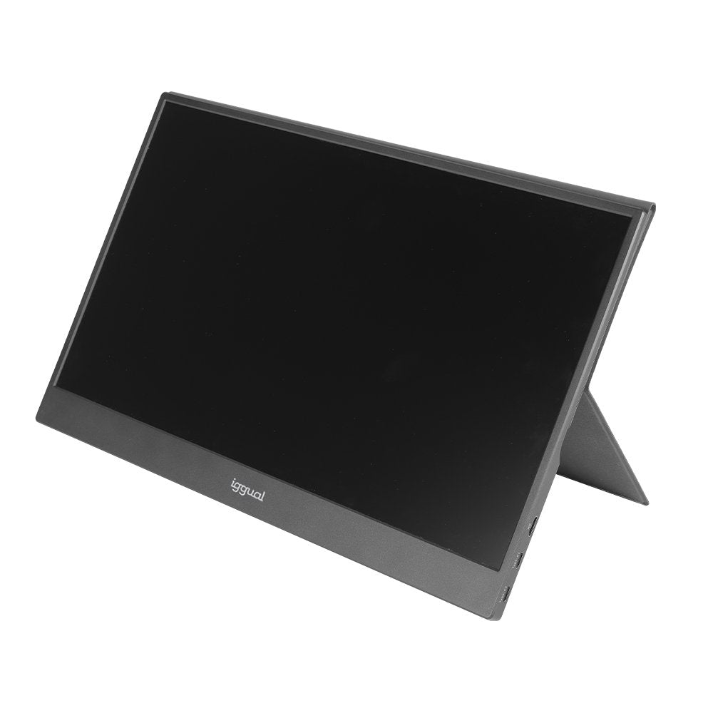 Monitor Iggual Portátil 15,6" Ips Fhd Con Funda