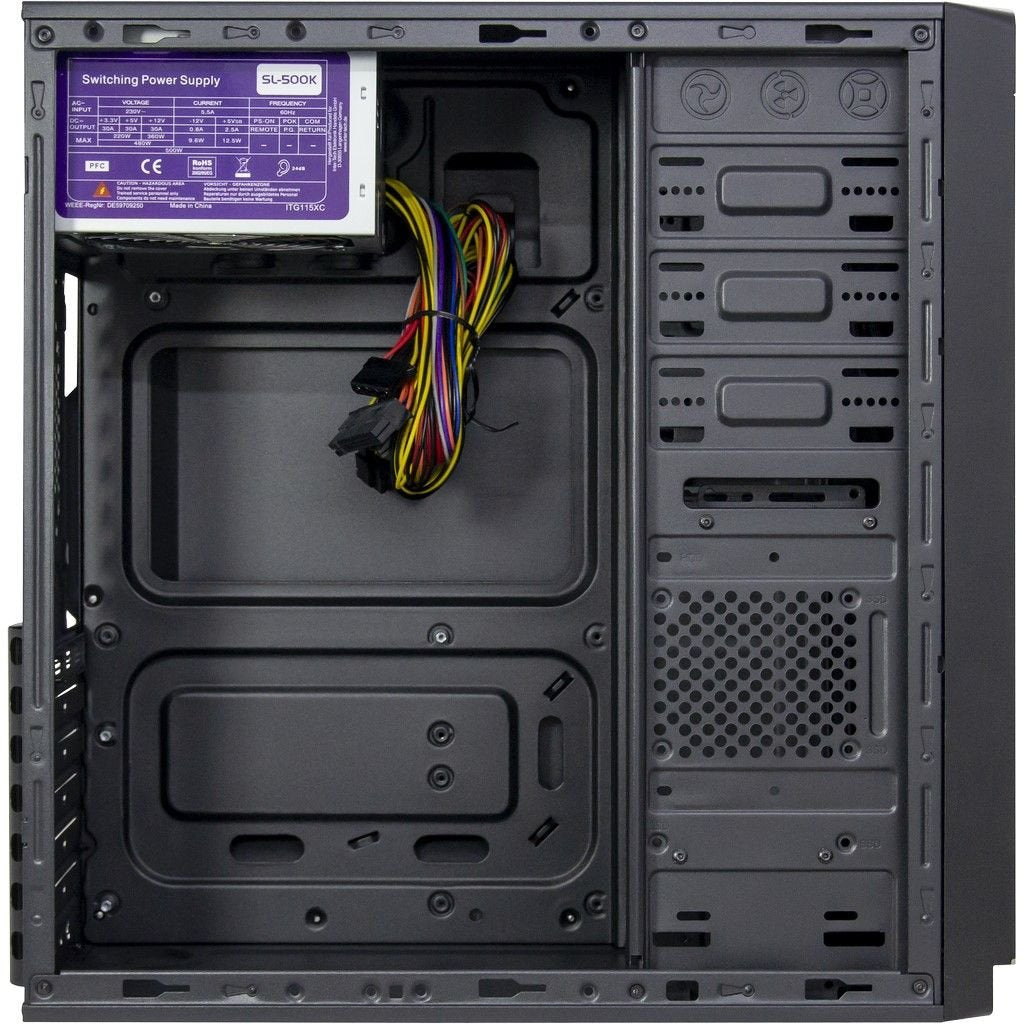 EAN 4260455644723 - Inter-Tech IT-5916 Torre Negro 500 W imagen 6