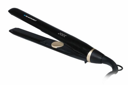 Plancha De Pelo Blaupunkt Hss601 Con Aceite De Argán Y Turmalina Negro