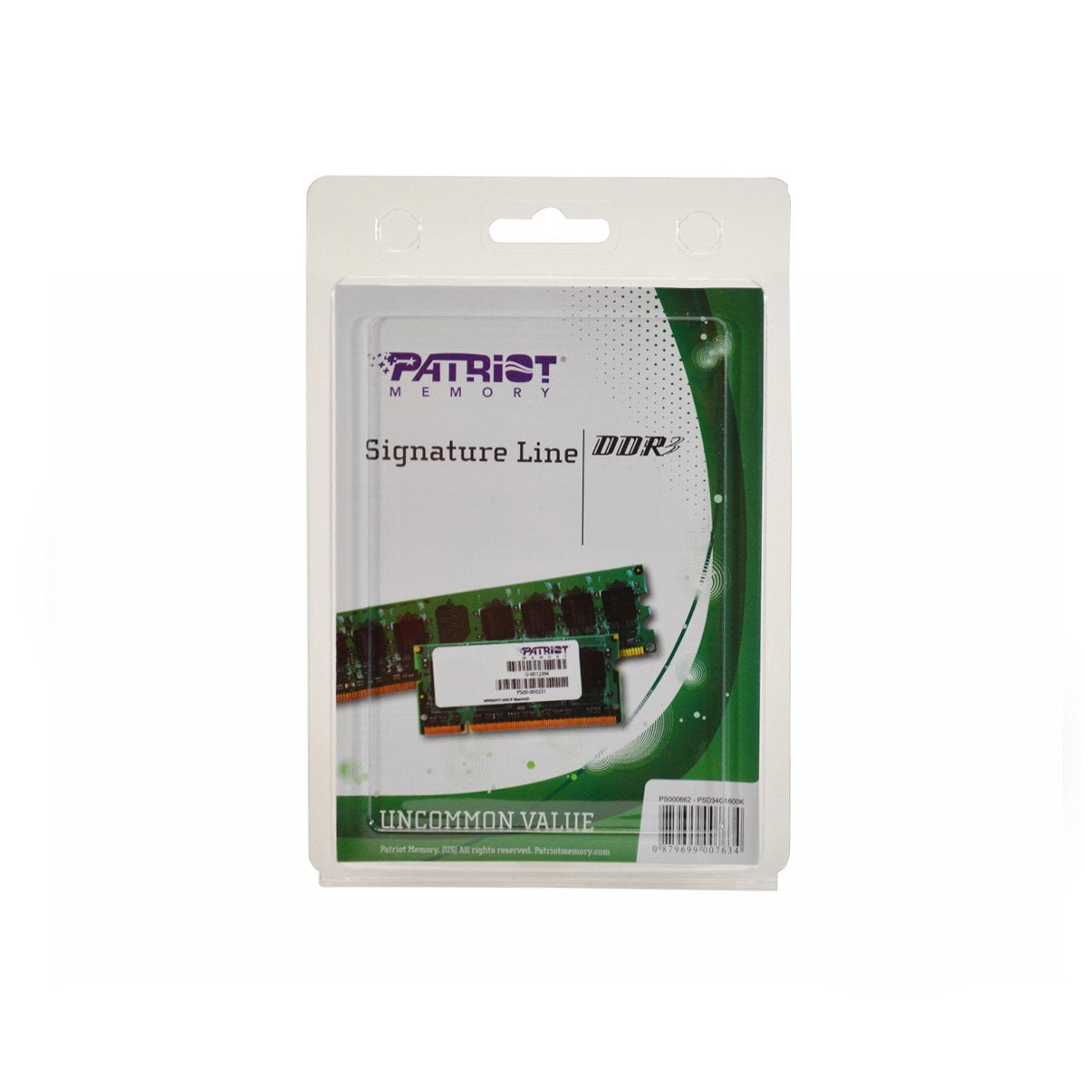 Memoria Ram Patriot 4gb 1600mhz Ddr3 Non-Ecc Cl11 Sodimm
