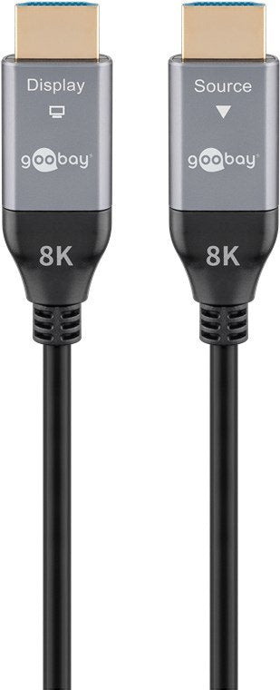 Cable Hdmi A-A 10 Metros Optico Activo 8k 60hz 48gbps Cable Aoc Goobay