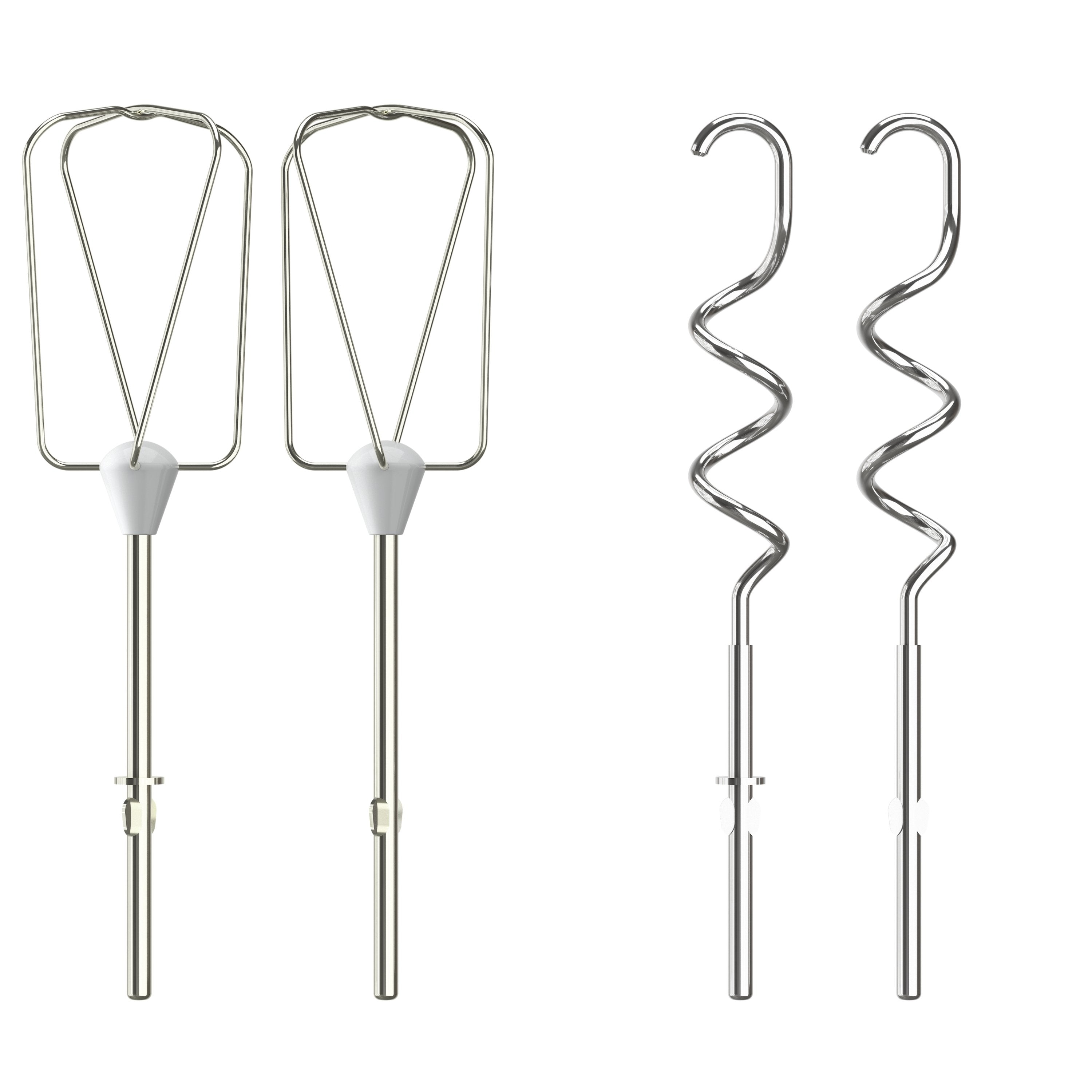 Krup'S Hand Mixer 3mix 4000 Gn4001 Blanco/Gris, 450 Vatios Gn4001