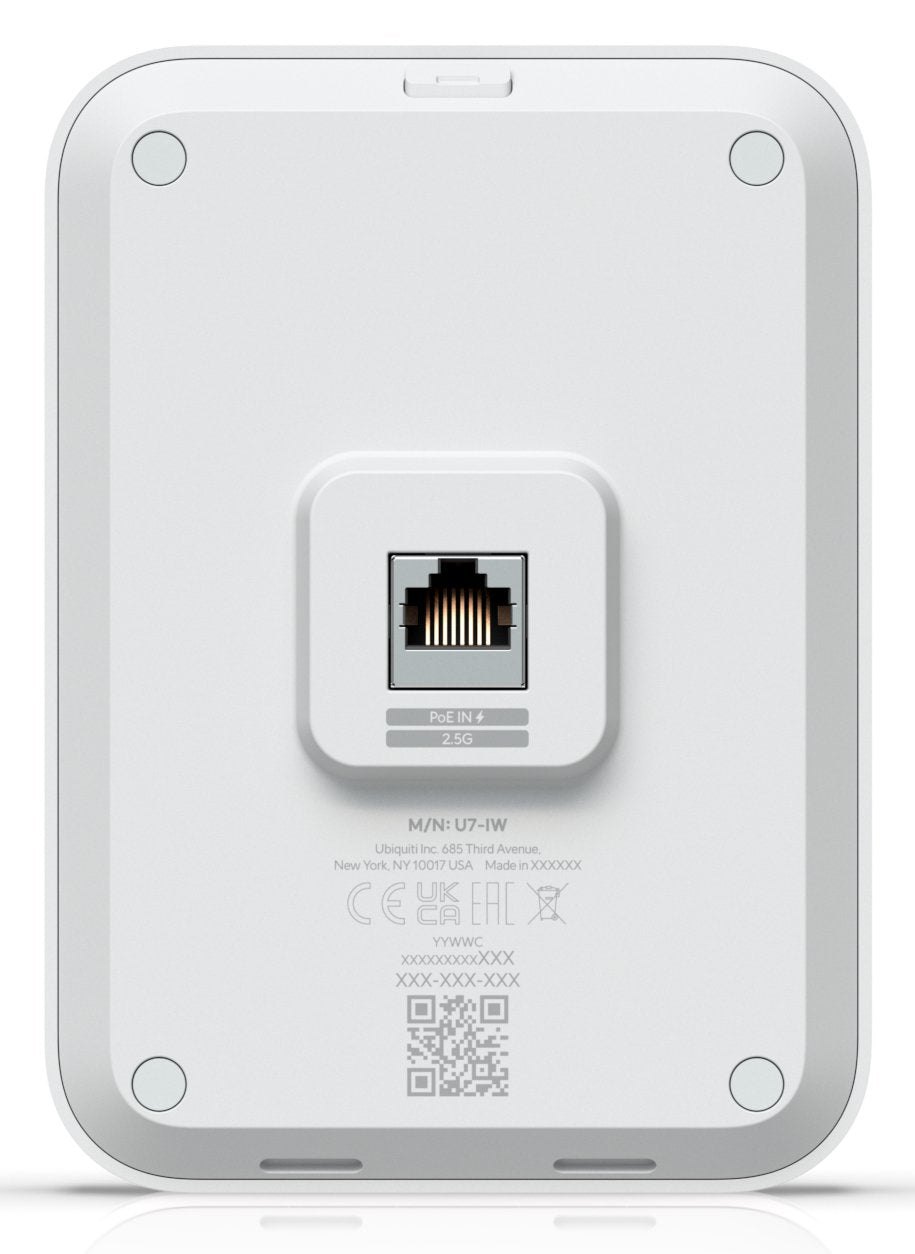 EAN 0810084698754 - Ubiquiti U7 In-Wall 4300 Mbit/s Blanco Energía sobre Ethernet (PoE) imagen 3
