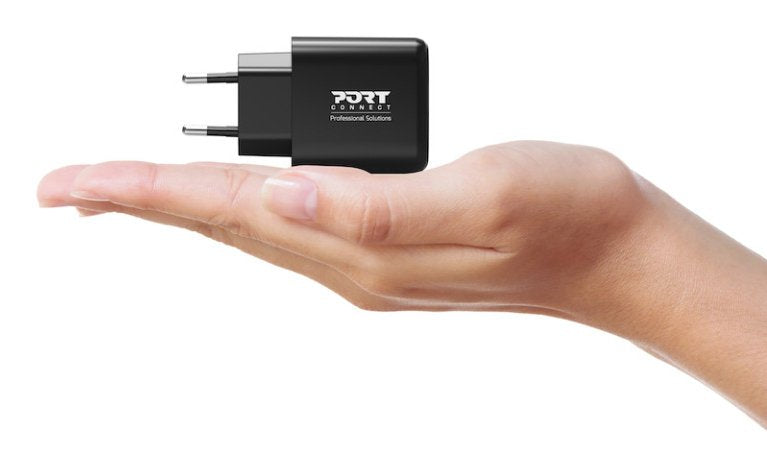 Port Wall Gan Charger Usb-C & Usb-A Pd 65w & 30w Eu