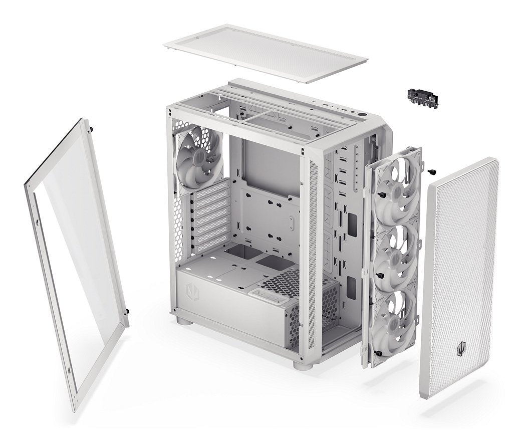 EAN 5903018668864 - ENDORFY ARX 500 ARGB White Midi Tower Blanco imagen 30