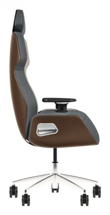 Thermaltake Argent E700 Mocha Mousse & Slate Gray Crayon Real Leather Chair