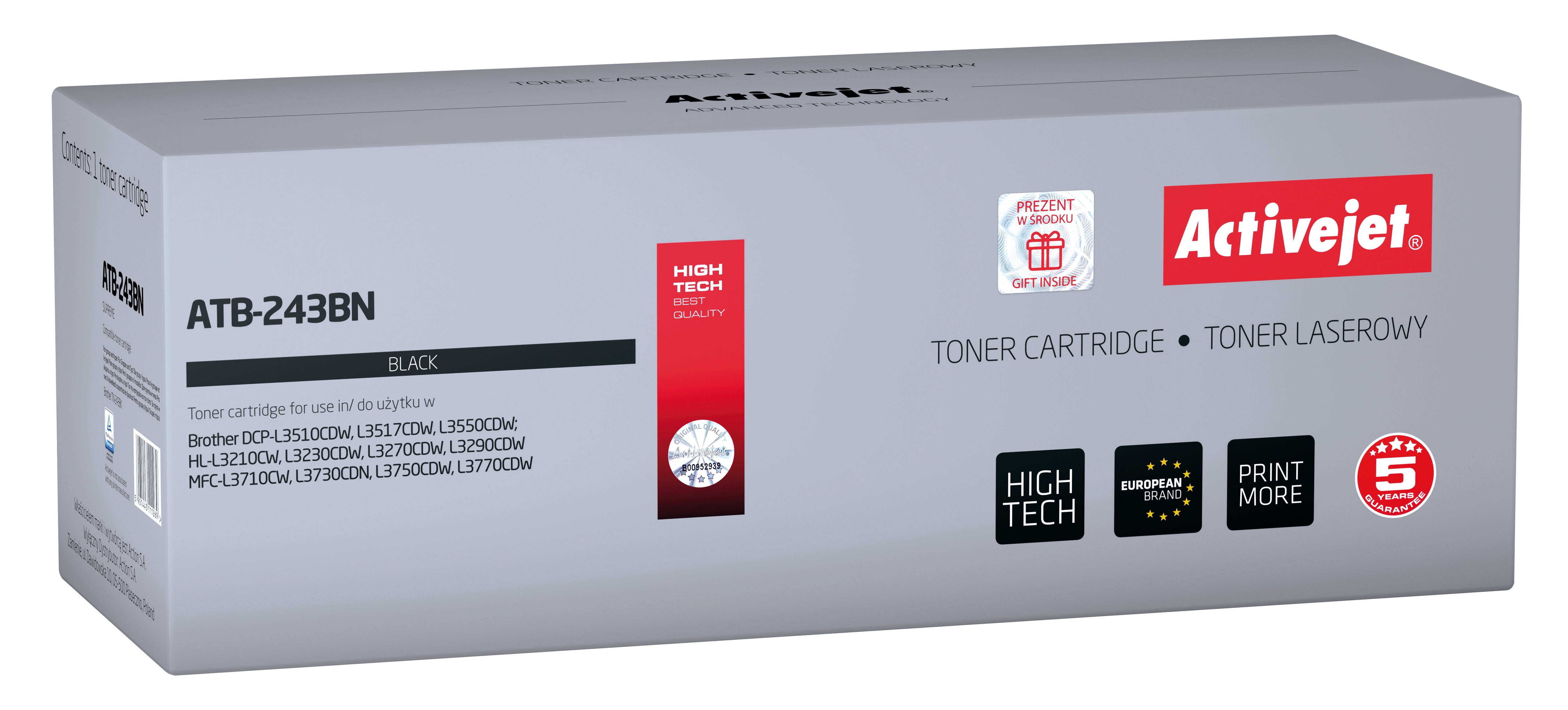 EAN 5901443111269 - Activejet ATB-243BN cartucho de tóner 1 pieza(s) Compatible imagen 1