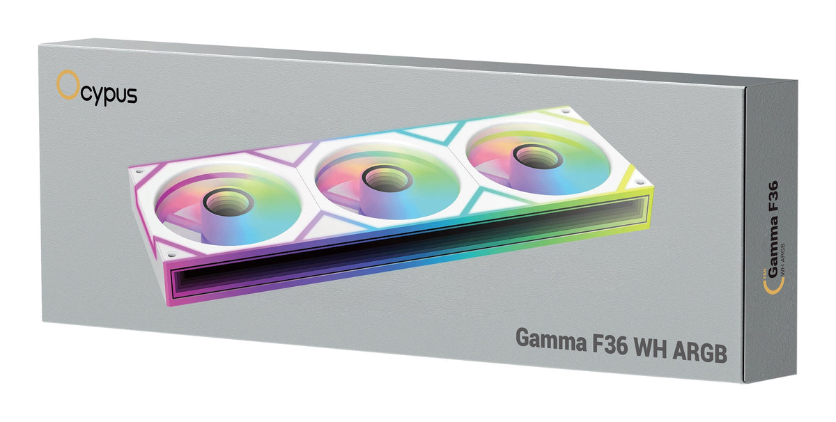 Refrigeracion Liquida Cpu Ocypus Gamma F36 Argb (Blanco, 360 Mm) Gamma-F36-Wh3am00x-Gl