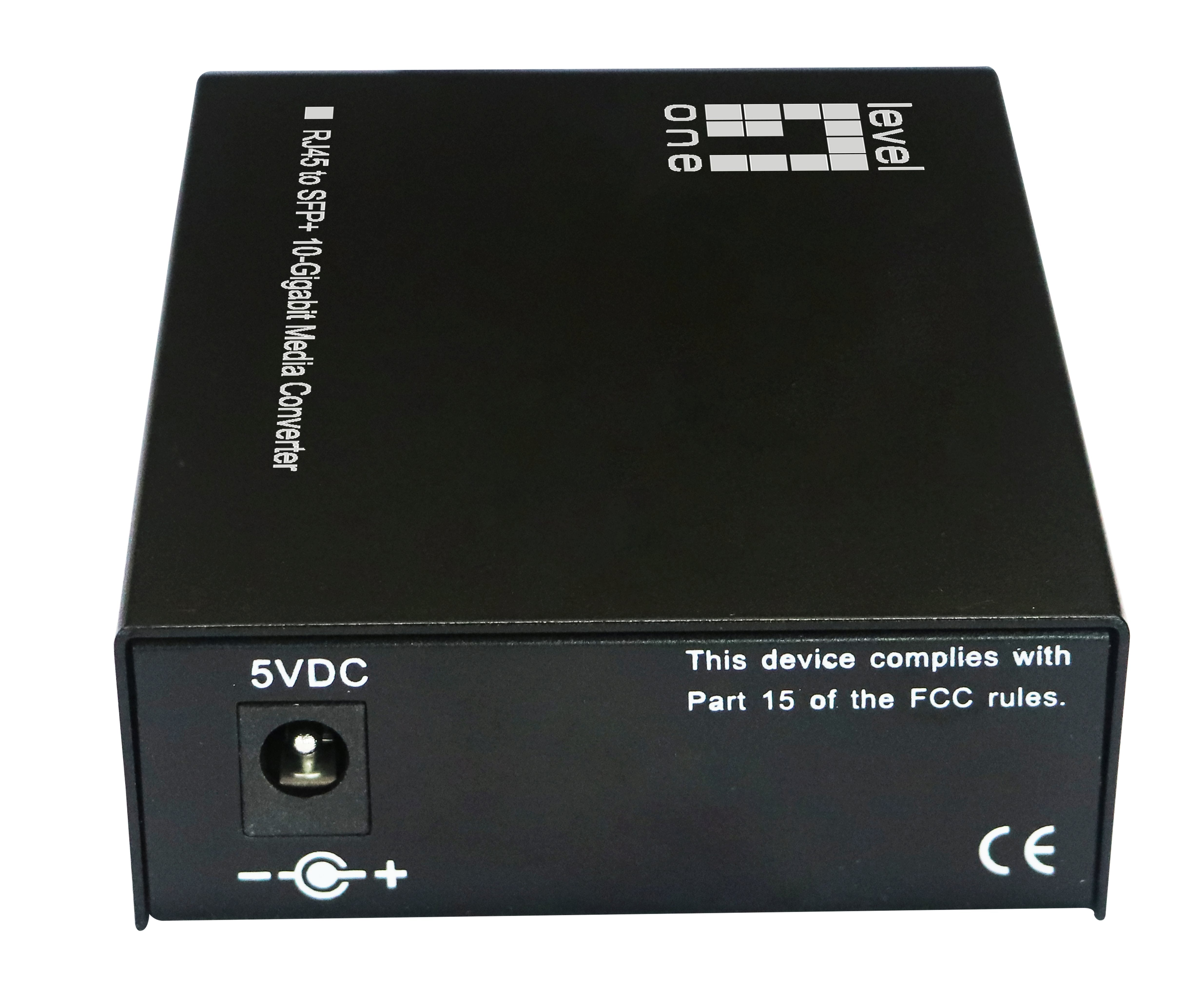 EAN 4015867236758 - LevelOne GVT-2051 convertidor de medio 10000 Mbit/s Negro imagen 4