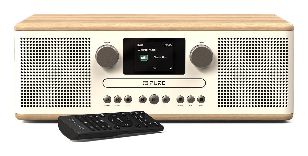Pure Classic C-D6 Digitalradio White Oak Eu Uk