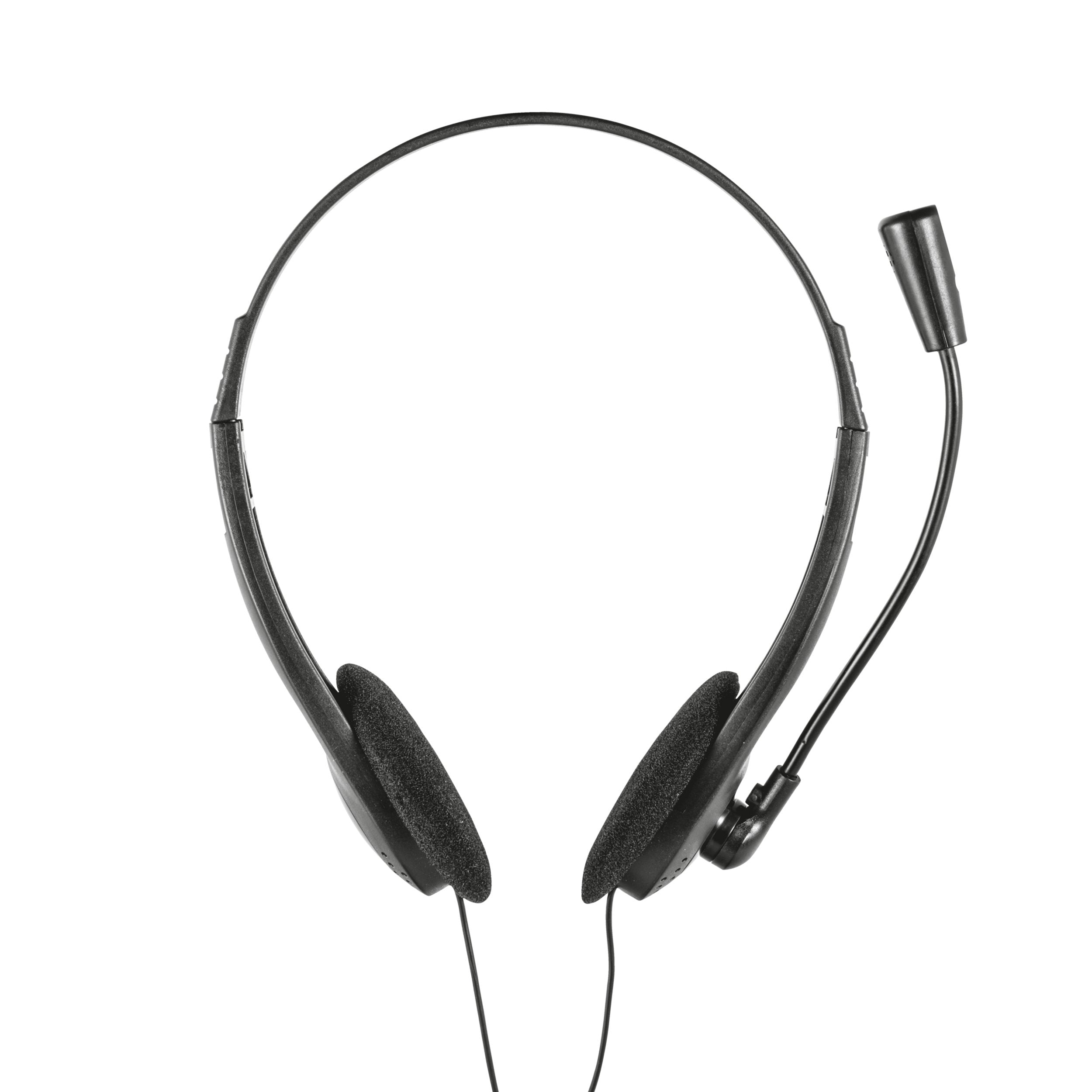 Auriculares Trust Primo Chat Con Micrófono Jack 3.5 Negros