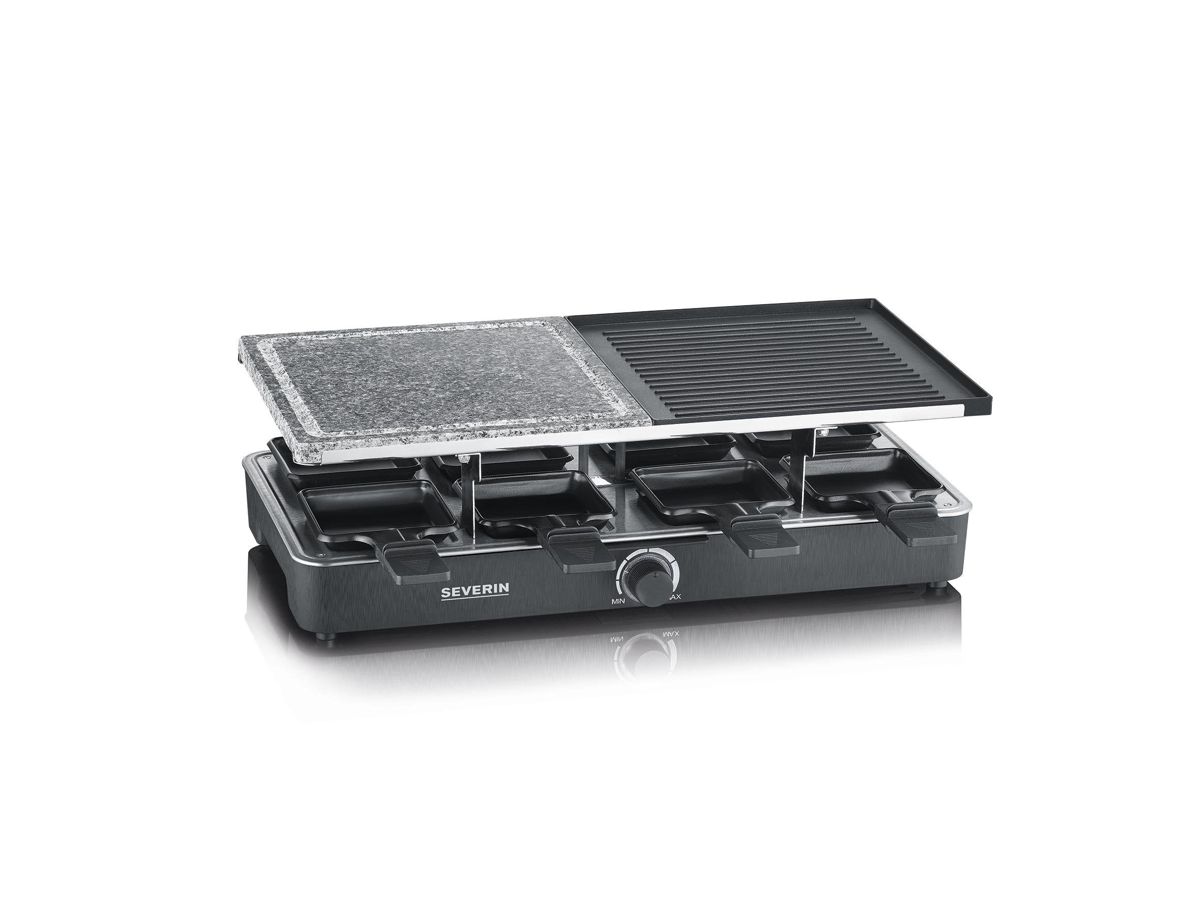Severin Rg 2376 Parrilla De Interior 8 Personas(S) 1300 W Negro