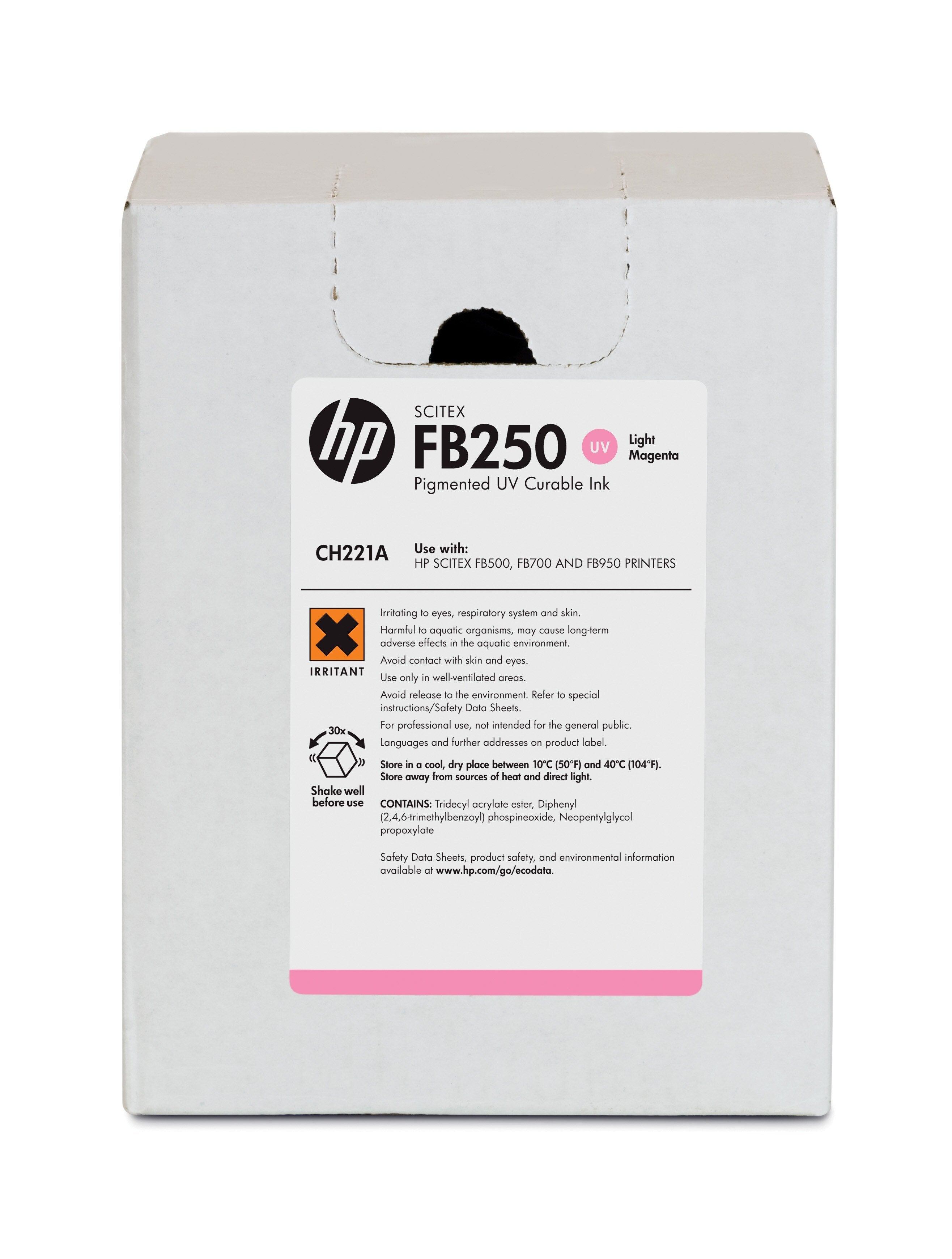 EAN 883585984541 - HP FB250 3-liter Light Magenta Scitex Ink Cartridge cabeza de impresora imagen 1